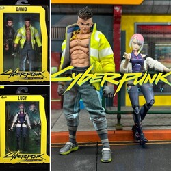  - Jada Toys Cyberpunk Edgerunner Lucy ve David15 cm Aksiyon Figür Seti