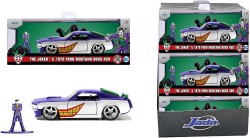 Jada Toys DC Joker Ford Mustang 1 32 Ölçek Metal Araba, Figürlü - Thumbnail