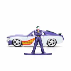 Jada Toys DC Joker Ford Mustang 1 32 Ölçek Metal Araba, Figürlü - Thumbnail