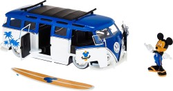 Jada Toys Disney Mickey Van with Figure - Thumbnail