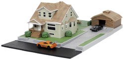 Jada Toys Fast and Furios Nano Doms House Display Diorama - Thumbnail