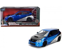 Jada Toys Fast And Furious Die-Cast 2012 Subaru Impreza - Thumbnail