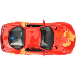 Jada Toys Fast and Furious Orange JL5 Mazda RX-7 1 24 - Thumbnail