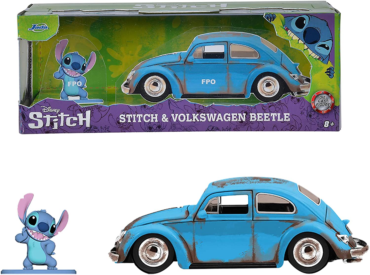 Jada Toys Lilo and Stitch 1959 Volkswagen Beetle 1 32 Disney, Die