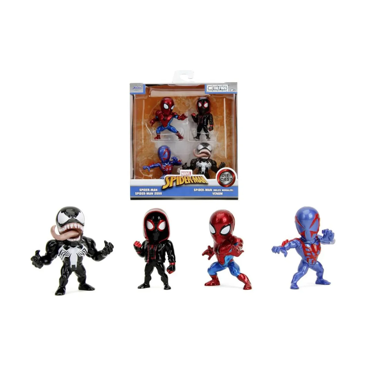 Jada Toys - Jada Toys Marvel 4lü Figür Seti Seri 1