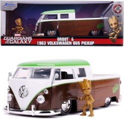 Jada Toys Marvel Groot 1963 Bus Pickup 1 24 - Thumbnail