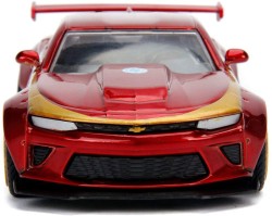 Jada Toys Marvel Iron Man 2016 Chevy Camaro 1 32 - Thumbnail