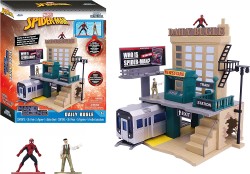 Jada Toys Marvel Spiderman NYC Deluxe Nano Scene - Thumbnail