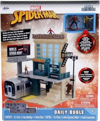Jada Toys Marvel Spiderman NYC Deluxe Nano Scene - Thumbnail
