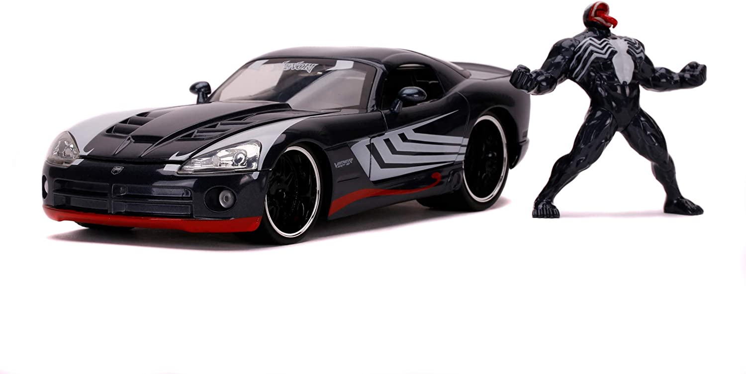Jada Toys Marvel Venom Die-Cast 10 Cm - Statuetta Da Collezione In Metallo Per Bambini +8 Anni - 2