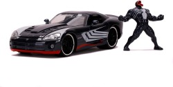 Jada Toys Marvel Venom 2008 Dodge Viper 1 24 - Thumbnail