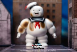 Jada Toys Nano Scene Ghostbusters Stay Puft 15 cm Figür ve Nano Ecto 1 - Thumbnail