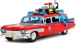 Jada Toys Optimus Prime Mash Up ve Cadillac Ecto 1 Mash Up 1 24 Bundle Seti - Thumbnail
