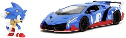Jada Toys Sonic the Hedgehog 1 24 Lamborghini Venevo - Thumbnail