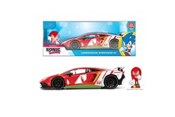 Jada Toys - Jada Toys Sonic the Hedgehog Knuckles 1 24 Lamborghini Aventador