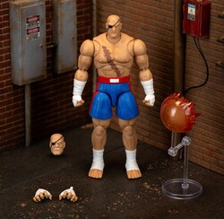 Jada Toys Street Fighter 2 Sagat 19 cm Aksiyon Figür - Thumbnail