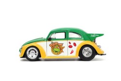 JADA TOYS TURTLES 1959 VOLKSWAGEN DRAG BEETLE 1 24 - Thumbnail