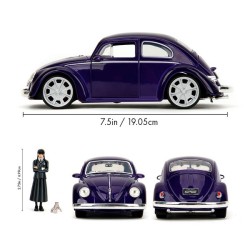 Jada Toys Wednesday Volkswagen Beetle 1 24 - Thumbnail