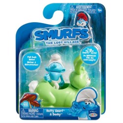 JAKKS SMURFS THE LOST VILLAGE ARACLI FIGUR SETI GUCLU SIRIN