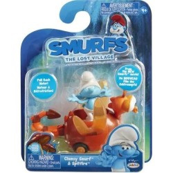 Jakks - JAKKS SMURFS THE LOST VILLAGE ARACLI FIGUR SETI SAKAR SIRIN