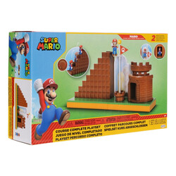 Jakks - Jakks Super Mario Course Complete Figür ve Oyun Seti 
