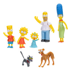 Jakks The Simpsons Aile 7li Figür Seti - Thumbnail