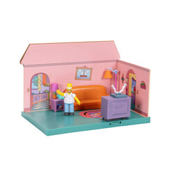 Jakks The Simpsons Oturma Odası ve Figürlü Oyun Seti - Thumbnail