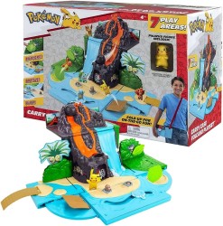 JAZWARES POKEMON TASINABILIR OYUN SETI VOLCANO - Thumbnail