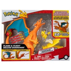 JAZWARES POKEMON ELEKTRONIK INTERAKTIF FIGUR PIKACHU VE CHARIZARD - Thumbnail