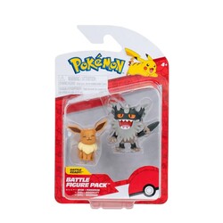 Jazwares Pokemon Battle 2li Figür Seti Eevee ve Perrserker