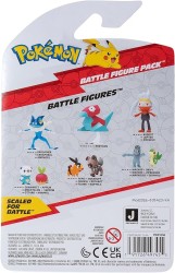 JAZWARES POKEMON BATTLE 2LI SET FUECOCO AND PIKACHU - Thumbnail