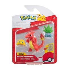 Jazwares Pokemon Battle 3'lü Figür Seti Joltik Oddish ve Charmeleon - Thumbnail