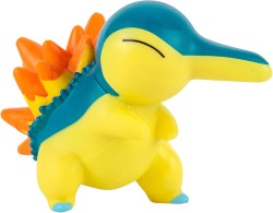 Jazwares Pokemon Battle 4'lü Figür Seti Pikachu Chikorita Totodile ve Cyndaquil - Thumbnail