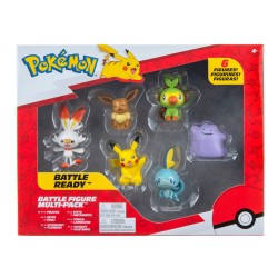 Jazwares Pokemon Battle 6'lı Figür Seti - Thumbnail