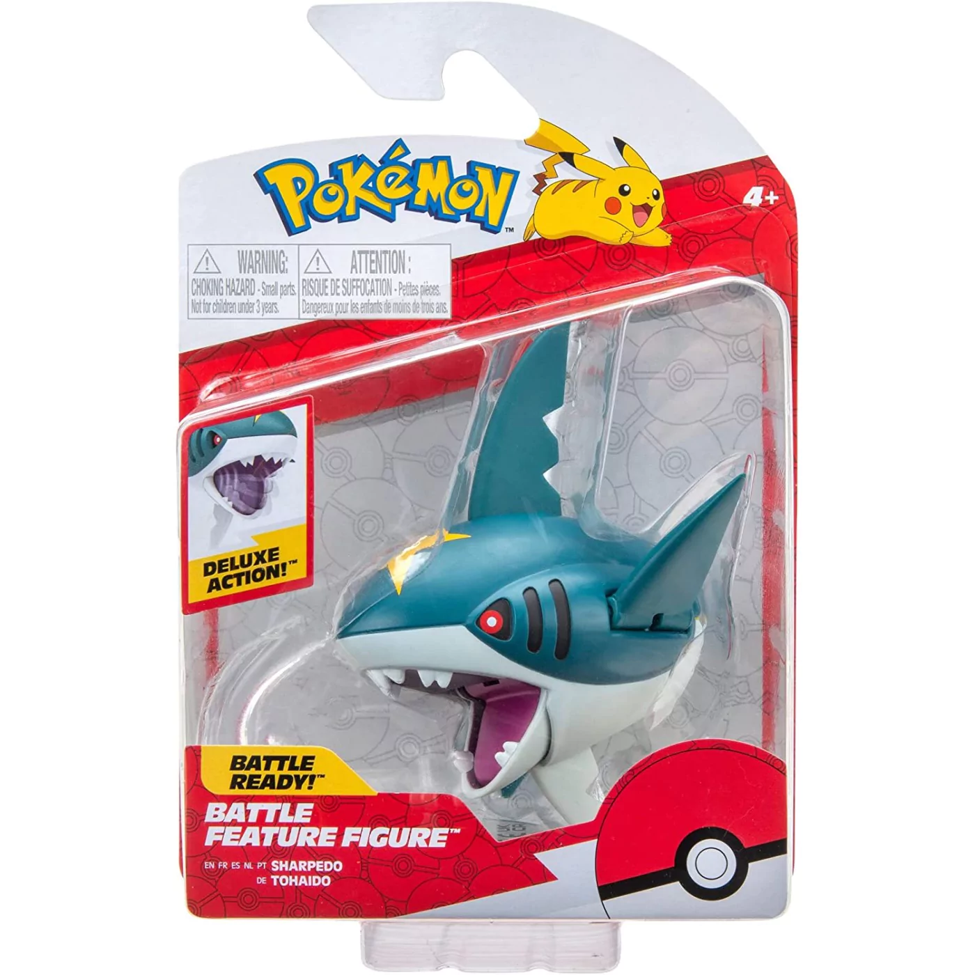 JAZWARES POKEMON BATTLE AKSIYON FIGUR SHARPEDO - Thumbnail