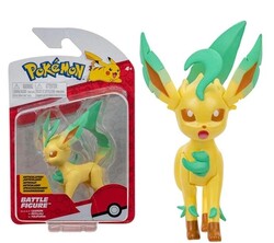 JAZWARES POKEMON BATTLE FIGUR LEAFEON