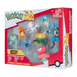 Jazwares - JAZWARES POKEMON BATTLE FIGURE 6 FIGURE MULTI PACK V4
