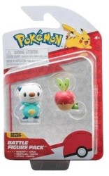 JAZWARES POKEMON BATTLE FIGURE OSHAWOTT AND APPLIN - Thumbnail