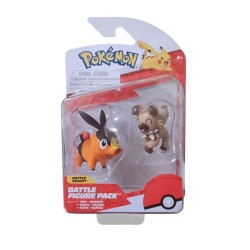 Jazwares - JAZWARES POKEMON BATTLE FIGURE TEPIG AND ROCKRUFF
