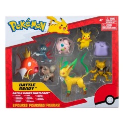 JAZWARES POKEMON BATTLE READY 8 FIGURES MULTIPACK - Thumbnail