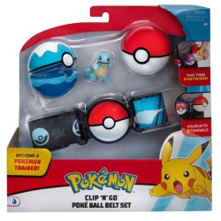 JAZWARES POKEMON CLIP N GO KEMER SQUIRTLE - Thumbnail