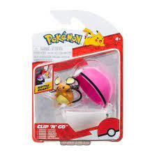 JAZWARES POKEMON CLIP N GO DEDENNE AND LOVE BALL - Thumbnail