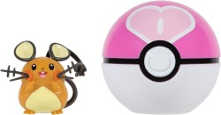 JAZWARES POKEMON CLIP N GO DEDENNE AND LOVE BALL - Thumbnail