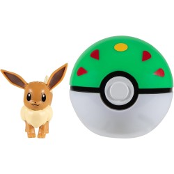 Jazwares Pokemon Clip N Go Eevee ve Friend Ball - Thumbnail