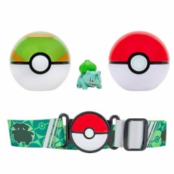 JAZWARES POKEMON CLIP N GO KEMER VE FIGUR SETI BULBASAUR - Thumbnail