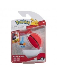 Jazwares - JAZWARES POKEMON CLIP N GO MUDKIP