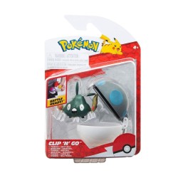 Jazwares - JAZWARES POKEMON CLIP N GO TRUBBISH AND HEAVY BALL