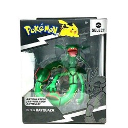 Jazwares - Pokemon Select Seri Eklemli Figür 16cm - Rayquaza