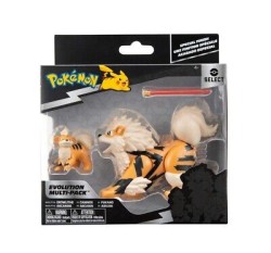 Jazwares Pokemon Select Evolution Multi Pack Growlithe ve Arcanine - Thumbnail