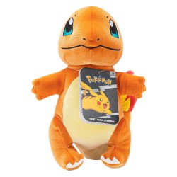 Jazwares - Jazwares Pokemon Select Parlak Kadife 20 cm Peluş Charmander